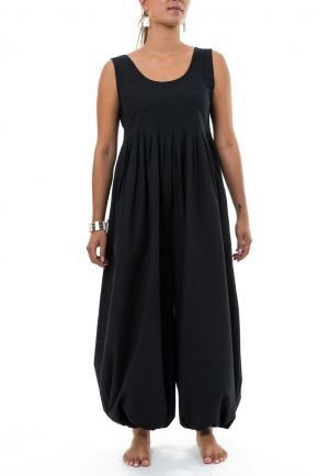 Combi pantalon sarouel noire classic chic Sastriya full size