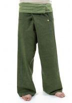 K1bis pantalon fisherman thai coton epais +10 couleurs