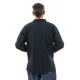 Chemise surpiqure 1 bouton homme