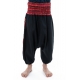 Sarwel elastique enfant noir rouge Pataya