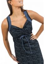Robe longue originale ethnic print Nylah zoom