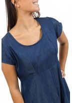 Combi sarouel ethnic street chic denim Sadaka face