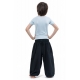 Pantalon sarouel enfant noir Kidika