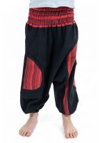 Sarwel elastique enfant noir rouge Pataya full size1
