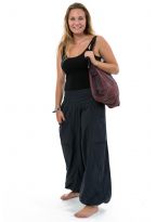 Sac tote bag coton ethnic Royal noir gris bordeaux