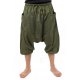 Sarouel trois quarts bermuda homme Kaki Cool