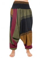 Sarouel homme femme elastique festival baba cool Adhou