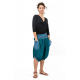 Sarouel short bermuda grande taille femme Lagon