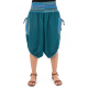 Sarouel short bermuda grande taille femme Lagon
