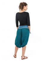 Sarouel short bermuda grande taille femme Lagon
