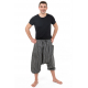 Sarouel bermuda ethnique homme Stripa