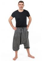 Sarouel bermuda ethnique homme Stripa