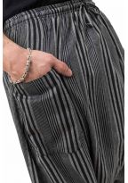 Sarouel bermuda ethnique homme Stripa