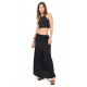 Jupe longue classic chic noire Ditah