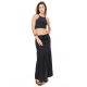 Jupe longue classic chic noire Ditah
