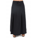 Jupe longue classic chic noire Ditah