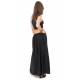 Jupe longue classic chic noire Ditah