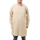 Chemise tunique homme kurta beige chanvre