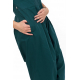 Combi pantalon sarouel femme ethnic chic petrol blue