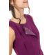Robe tunique femme ethnic print et col original Andah