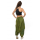 Sarouel mixte psychedelic camouflage poches et zip Brazkah
