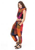 Sarwel pantacourt femme madras babacool Kohkina