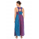 Robe longue ethnic chic print original Swanah
