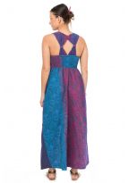 Robe longue ethnic chic print original Swanah