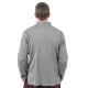 Chemise ethnique col mao manches modulables Thaloh