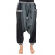 Sarouel bermuda long zen cool mixte noir gris Timroh
