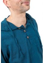 Chemise baroudeur ethnique avec capuche Joaoh
