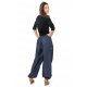 Pantalon denim ethnic street chic femme Nidana