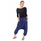 Sarouel pantacourt bermuda simply cool bleu cobalt