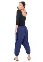 Sarouel pantacourt bermuda simply cool bleu cobalt