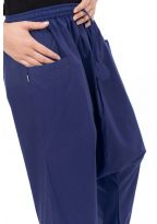 Sarouel pantacourt bermuda simply cool bleu cobalt