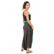 Sarouel femme effet jupe print ethnic indian cachemire