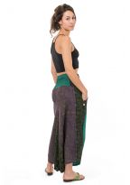 Sarouel femme effet jupe print ethnic indian cachemire