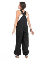 Salopette femme noire cool ethnic chic Erin