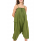 Sarouel mixte et combinaison short kaki Jumbly