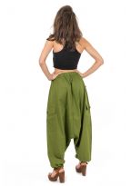 Sarouel mixte et combinaison short kaki Jumbly