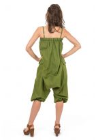 Sarouel mixte et combinaison short kaki Jumbly