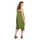 Sarouel mixte et combinaison short kaki Jumbly