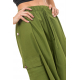 Sarouel mixte et combinaison short kaki Jumbly