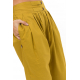 Pantalon bouffant carotte femme moutarde Bindi