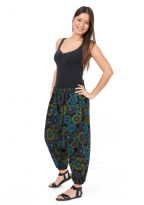 Pantacourt sarouel femme funny print Bidhiyo