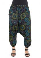 Pantacourt sarouel femme funny print Bidhiyo
