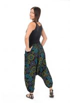 Pantacourt sarouel femme funny print Bidhiyo