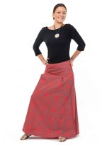 Jupe longue originale print ethnichic Citrapata